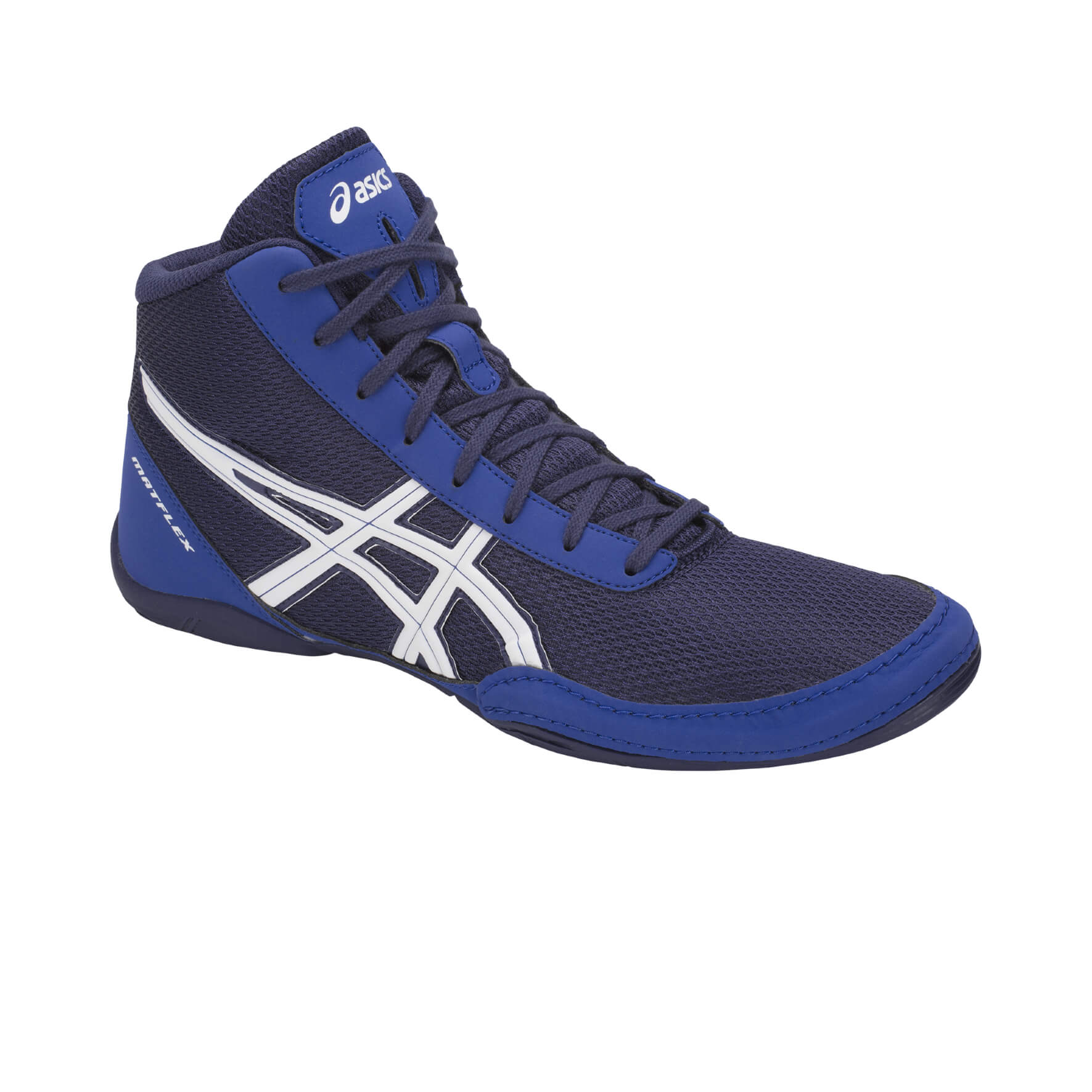 Asics Matflex 5 Wrestling Shoes Blue 